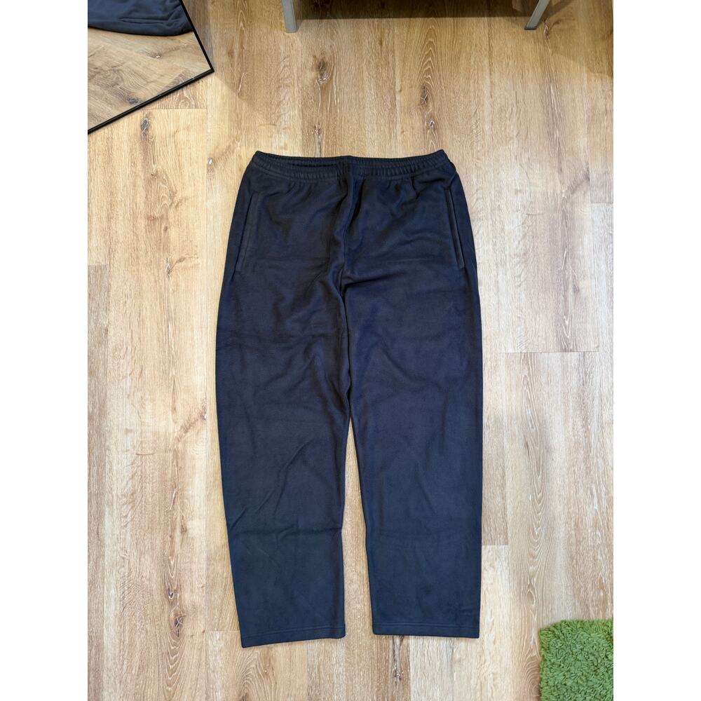 Yeezy Gap Engineered by Balenciaga Polar Fleece Jogger Black Relaxed Sweatpant